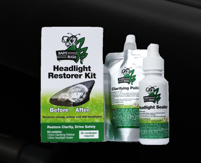 How to restore and clean headlight lenses
