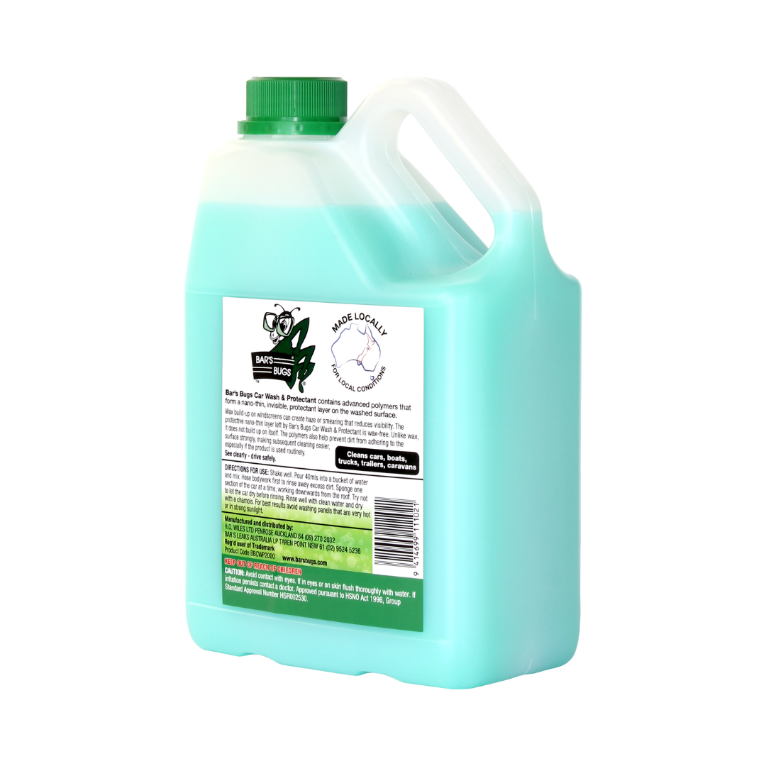 Car Wash and Protectant 2L Side Angle