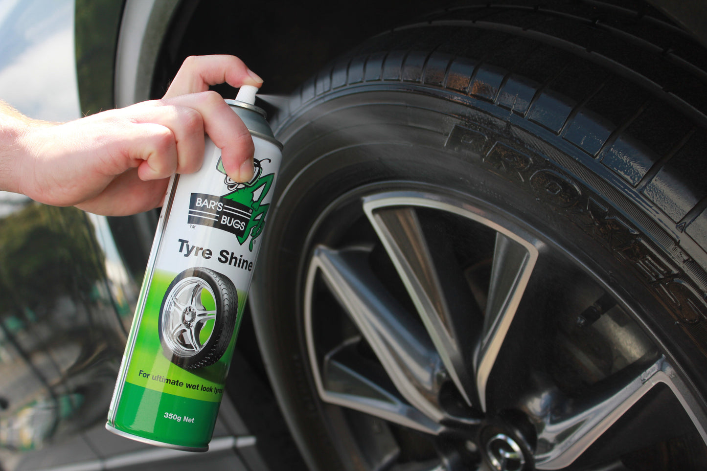 Bar's Bugs Tyre Shine Aerosol