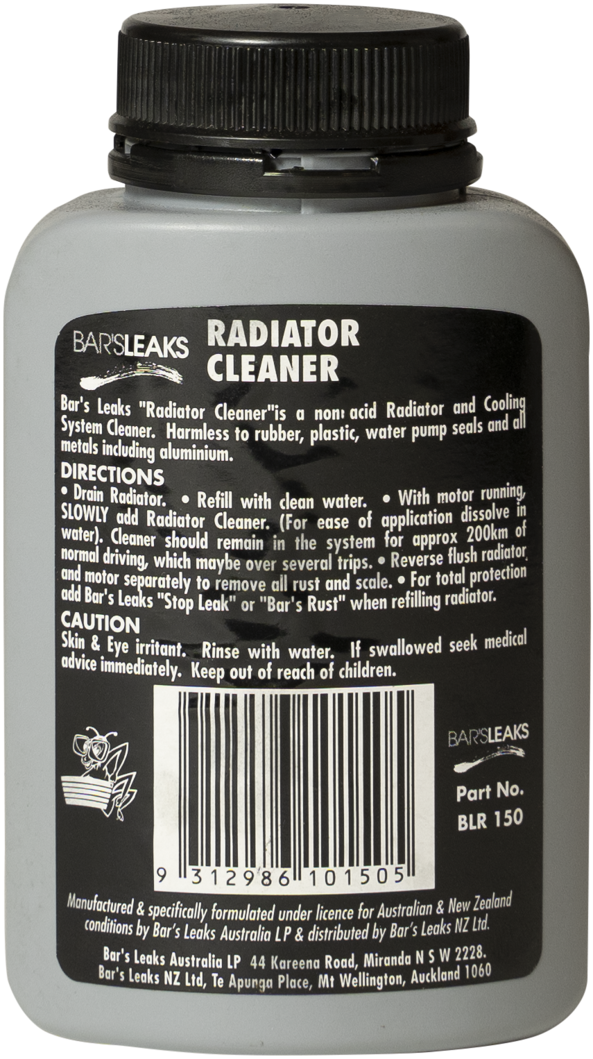 Bar's Leaks Radiator Cleaner Back
