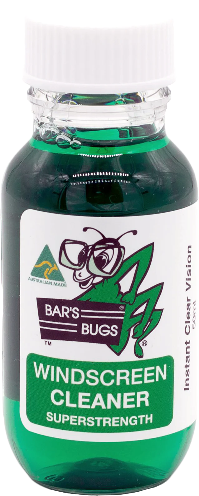 Bar's Bugs Windscreen Cleaner Concentrate 50ml Front