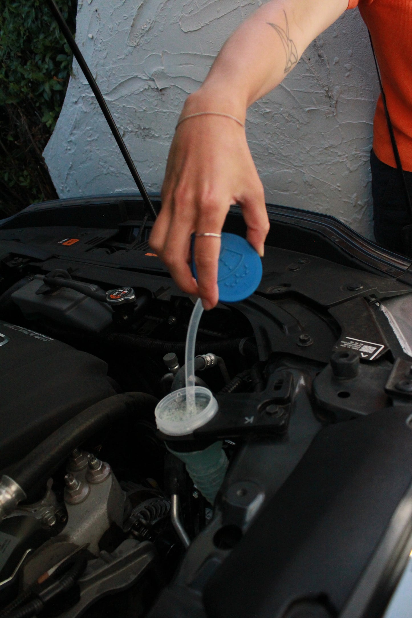Washer Fluid Reservoir Check
