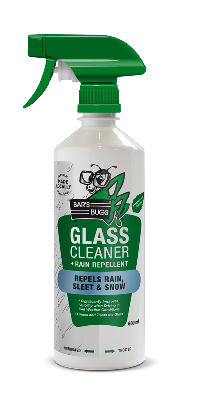 Glass Cleaner with Rain Repellent