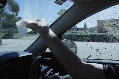 How to Clean the Interior of your Windscreen