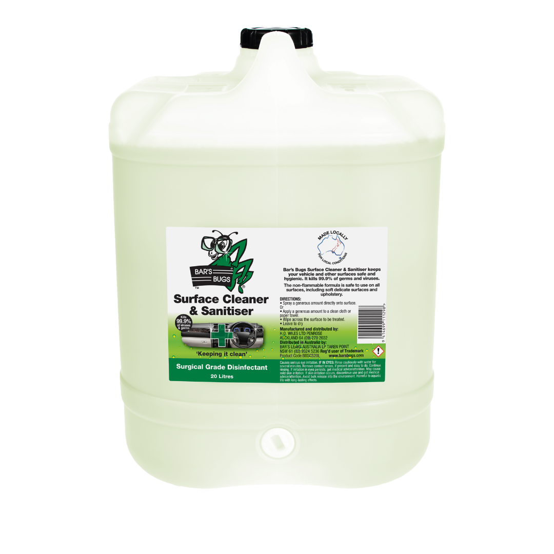 Surface Cleaner & Sanitiser - 20 Litre