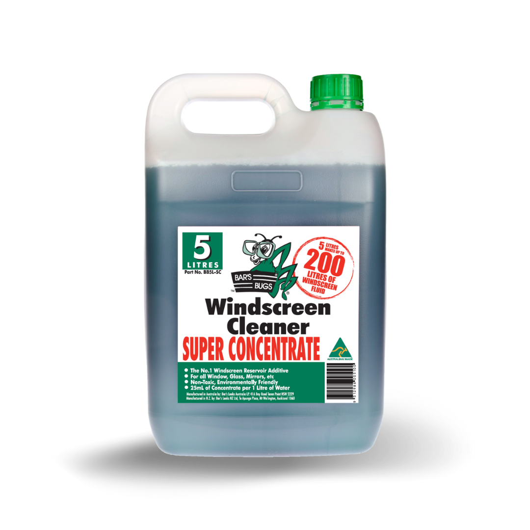 5 Litre Windscreen Cleaner Super Concentrate