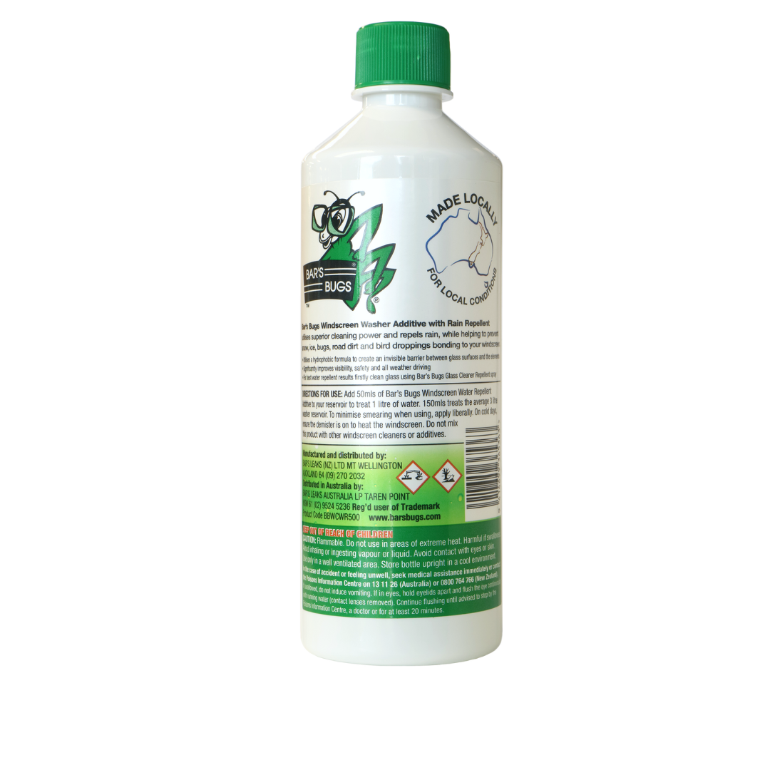 Washer Additive with Rain Repellent 500ml Back