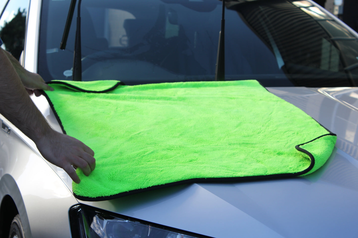 Microfibre XL Drying Towel Car Cleaning Set